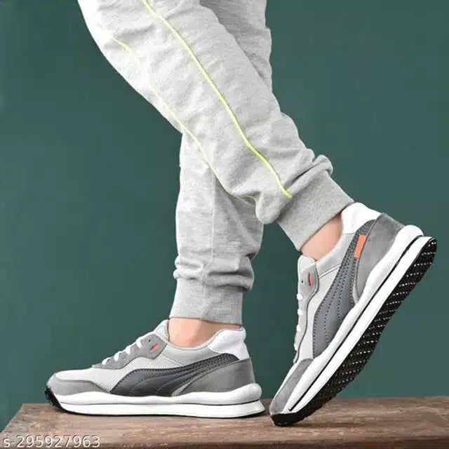 Sports Shoes for Men (Grey, 8)