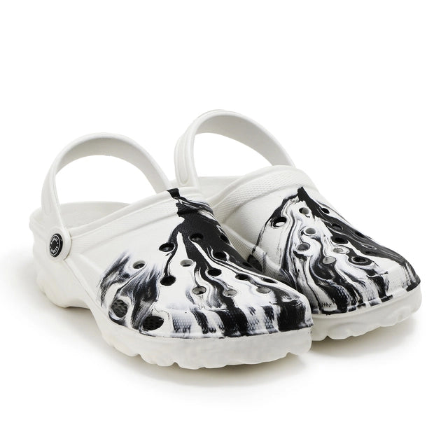 Clogs for Men (White & Black)